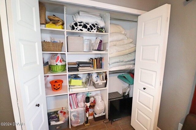 view of closet