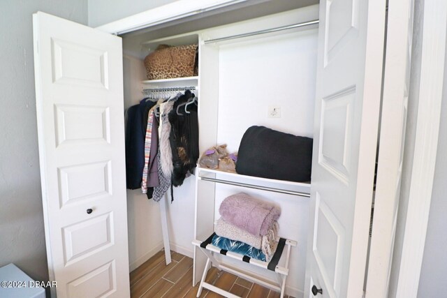 view of closet