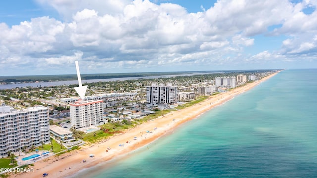 1183 Ocean Shore Blvd Unit 5050, Ormond Beach, FL 32176 - aerial view of waterfront with a beach