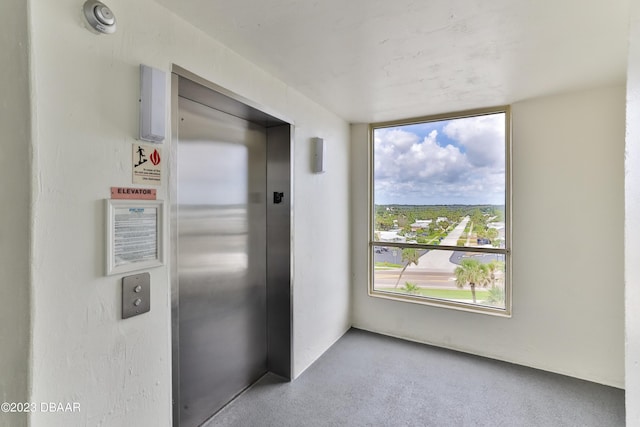 1183 Ocean Shore Blvd Unit 5050, Ormond Beach, FL 32176 - hall with elevator