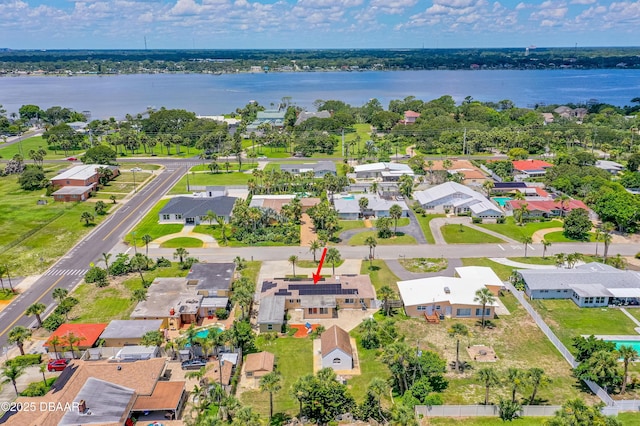 1104 Jacaranda Ave, Daytona Beach, FL 32118 - aerial view of residential area with a nearby body of water