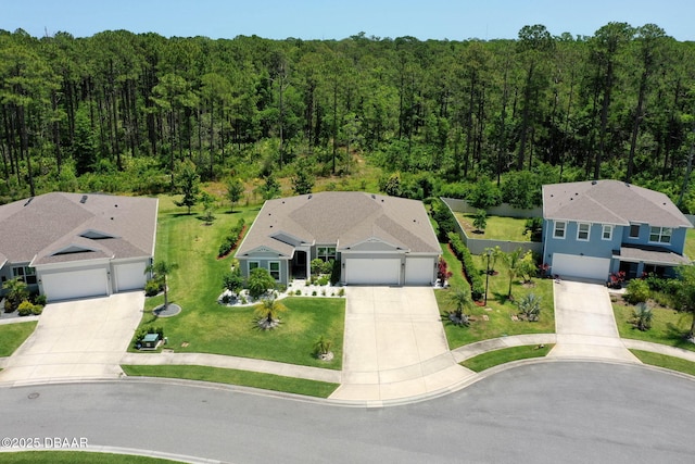 75 Trailmark Ct, Ormond Beach, FL 32174 - view of subject property with a forest