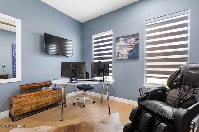 75 Trailmark Ct, Ormond Beach, FL 32174 - office featuring wood finished floors and baseboards