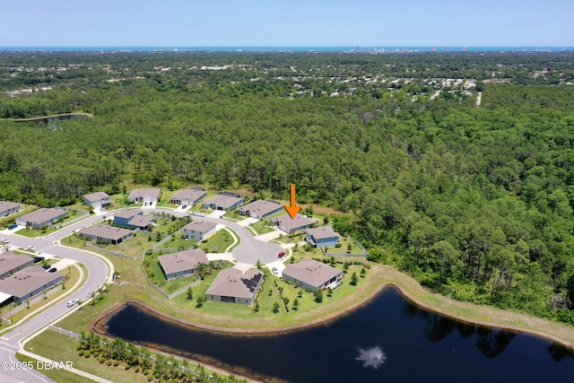 75 Trailmark Ct, Ormond Beach, FL 32174 - aerial overview of property's location with a nearby body of water and nearby suburban area