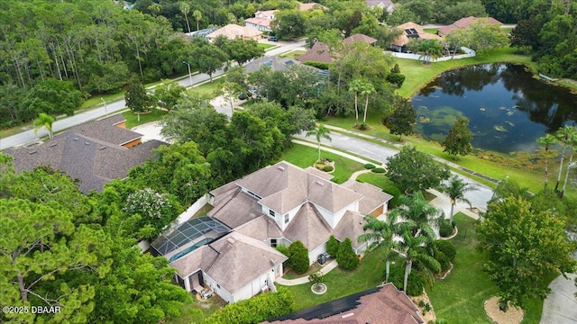 36 Allenwood Look, Ormond Beach, FL 32174 - aerial view of residential area featuring a nearby body of water