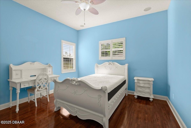 36 Allenwood Look, Ormond Beach, FL 32174 - bedroom featuring wood finished floors and ceiling fan