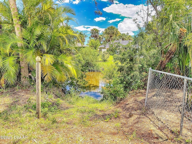 108 Dee St, New Smyrna Beach, FL 32168 - view of yard featuring a water view
