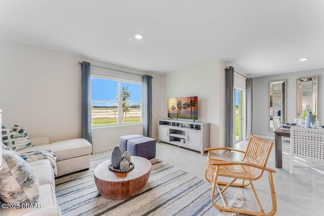 view of living room