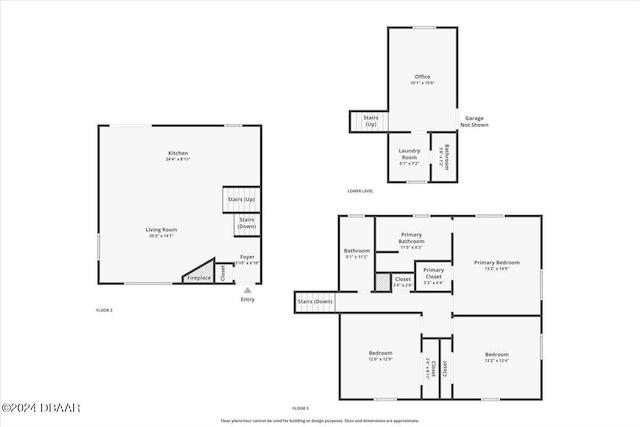 14 Woodlake Dr, Port Orange, FL 32129 - room layout