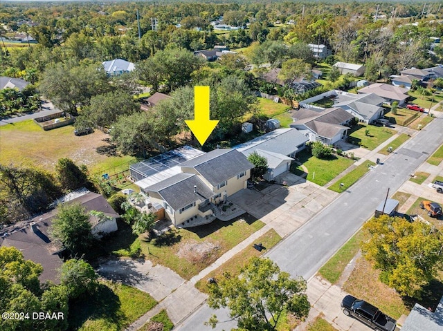 14 Woodlake Dr, Port Orange, FL 32129 - aerial perspective of suburban area