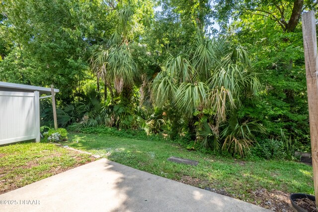 15 Misners Trl, Ormond Beach, FL 32174 - view of green lawn with a patio