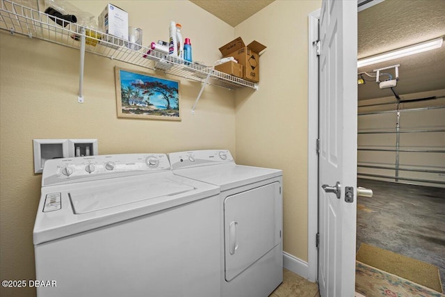 laundry area featuring laundry area and washer and clothes dryer