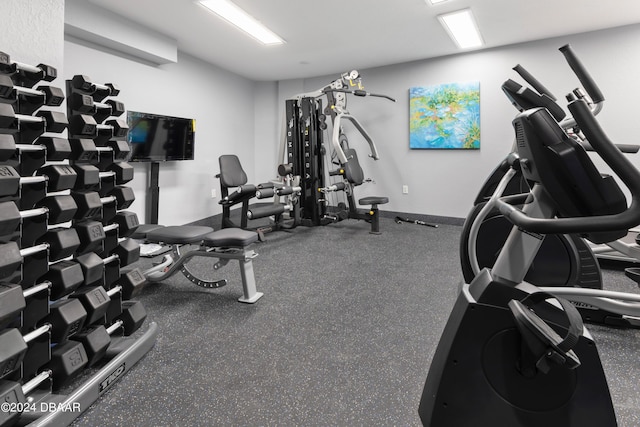 2625 S Atlantic Ave Unit 8Ne, Daytona Beach, FL 32118 - view of exercise room
