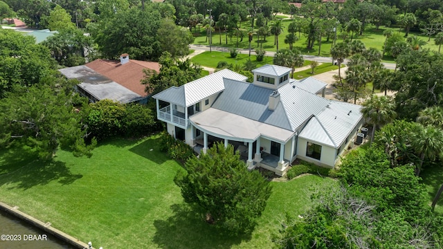 200 John Anderson Dr, Ormond Beach, FL 32176 - view from above of property featuring a tree filled landscape