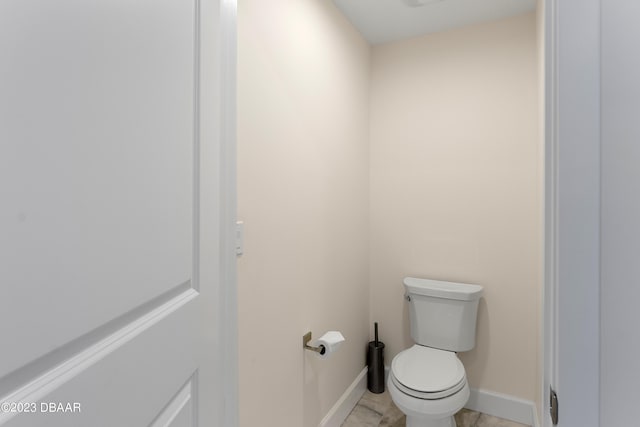 bathroom with toilet