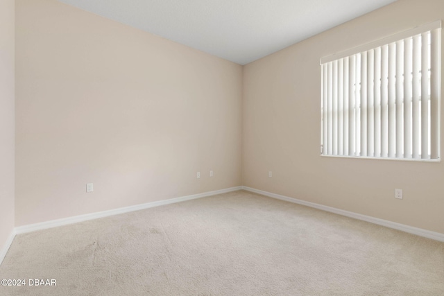 empty room featuring carpet floors