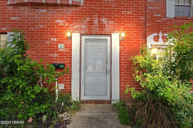 view of property entrance