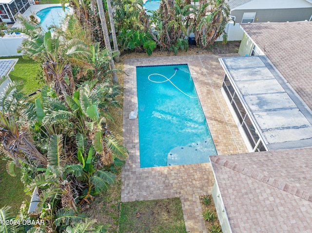 view of pool