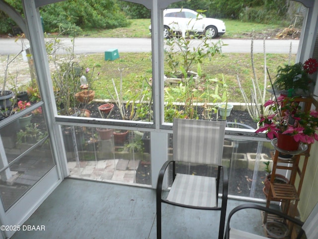 sunroom featuring a healthy amount of sunlight