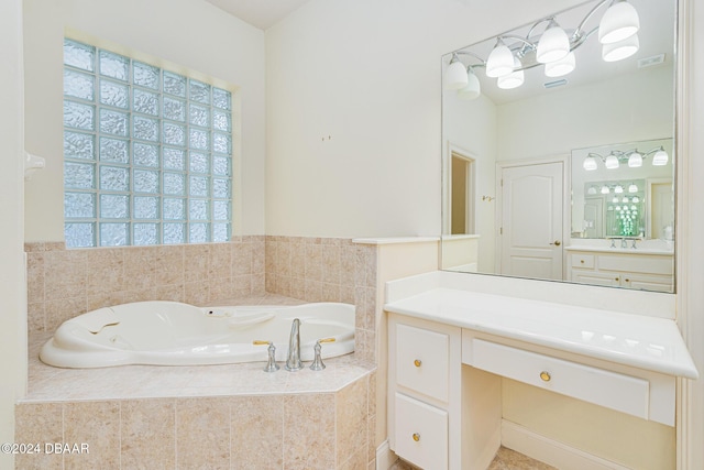 540 Leeway Trl, Ormond Beach, FL 32174 - full bath featuring a bath and vanity