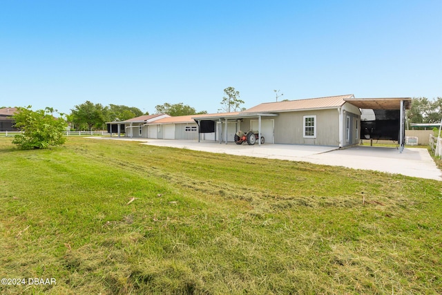 540 Leeway Trl, Ormond Beach, FL 32174 - back of house with a metal roof