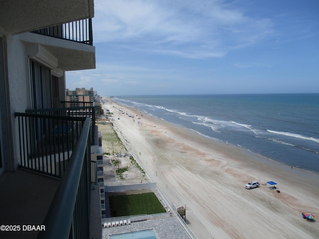 2055 S Atlantic Ave Unit 1004, Daytona Beach, FL 32118 - water view featuring nearby beach