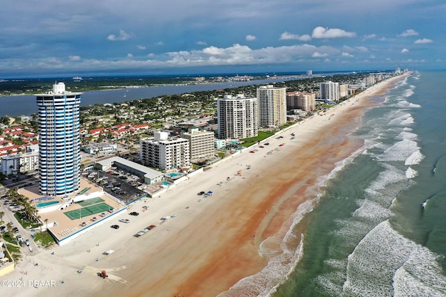 2625 S Atlantic Ave Unit 25Nw, Daytona Beach Shores, FL 32118 - view of urban area featuring expansive beach