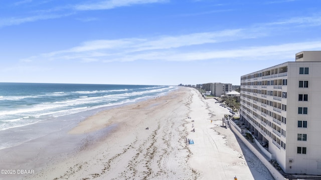 4453 S Atlantic Ave Unit 502, Port Orange, FL 32127 - water view with a view of the beach
