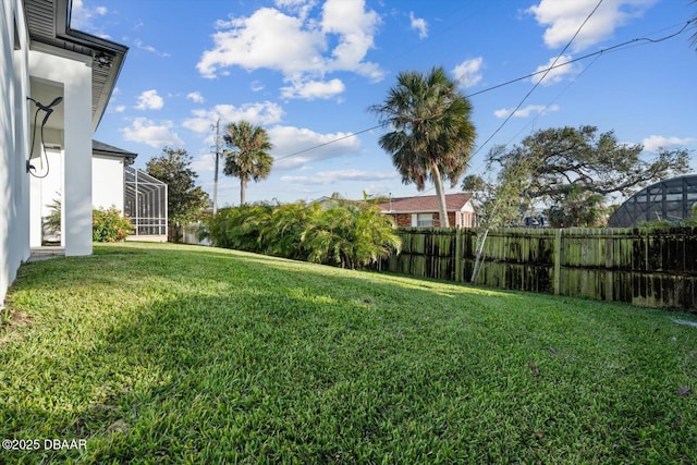 142 Sandpiper Ridge Dr, Ormond Beach, FL 32176 - view of yard with a lanai