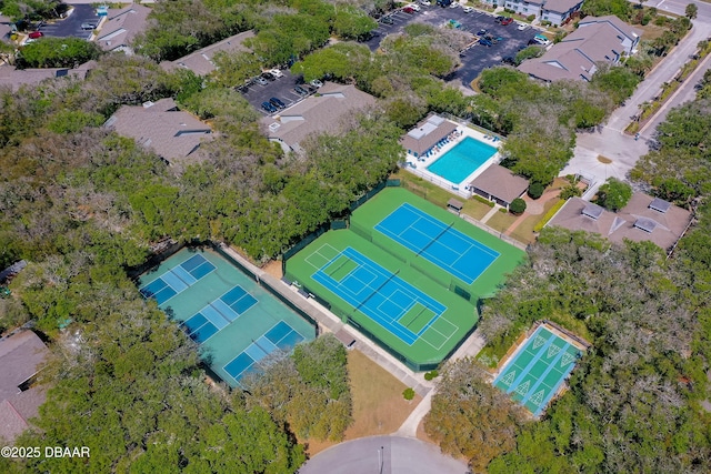 4405 Sea Mist Dr Unit 218, New Smyrna Beach, FL 32169 - aerial view of property's location with a pool