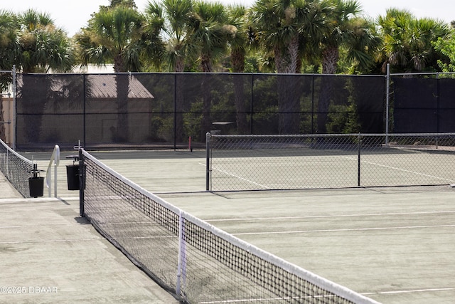 156 Holly Hill Ct, New Smyrna Beach, FL 32168 - view of tennis court
