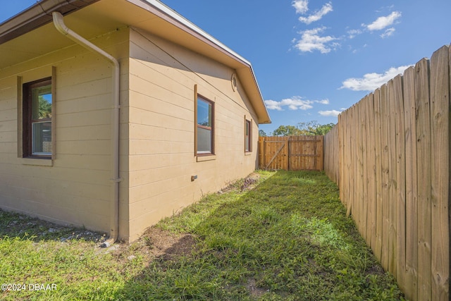 view of side of property