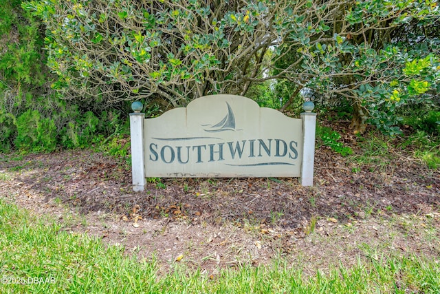 1197 Southfork Ct, Port Orange, FL 32129 - view of community / neighborhood sign