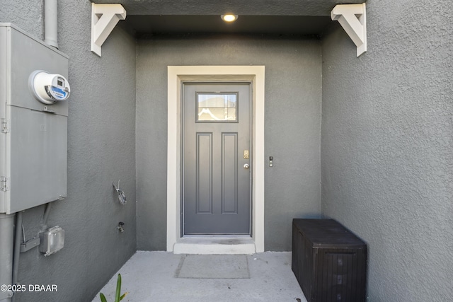 view of property entrance