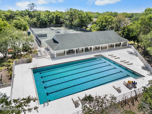 3349 Glenshane Way, Ormond Beach, FL 32174 - community pool featuring a patio
