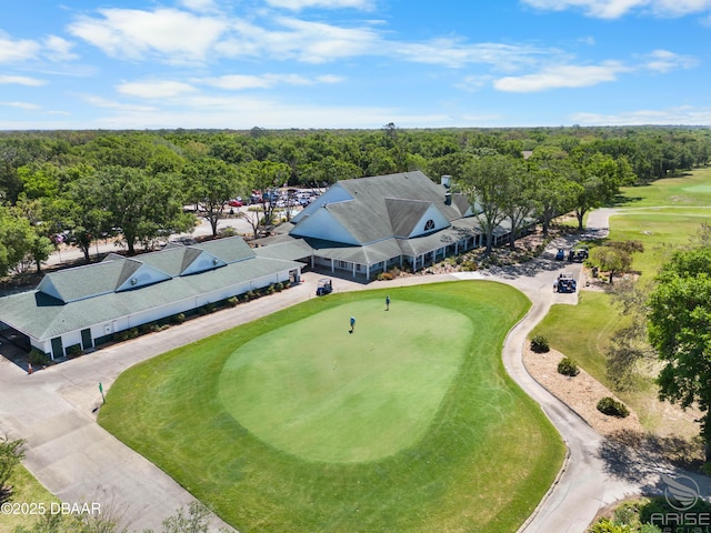 3349 Glenshane Way, Ormond Beach, FL 32174 - drone / aerial view of a golf course