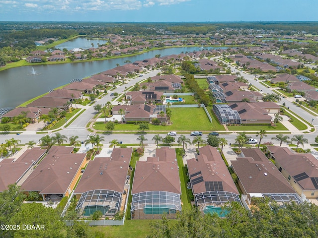 3418 Leonardo Ln, New Smyrna Beach, FL 32168 - aerial view of property and surrounding area featuring nearby suburban area and a nearby body of water