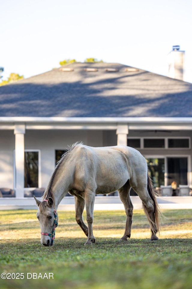 view of stable