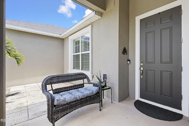 1602 Killian Drive Ne, Palm Bay, FL 32905 - entrance to property with stucco siding