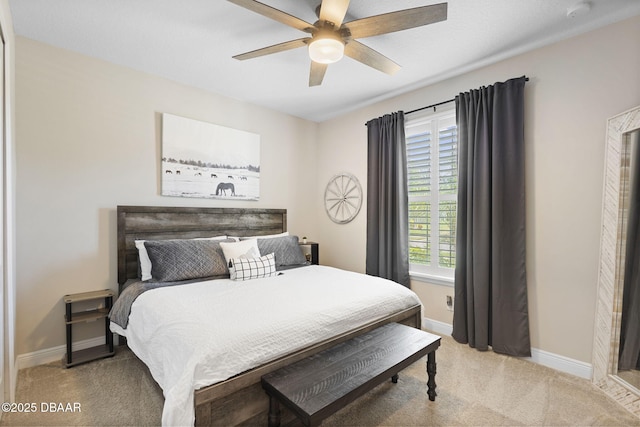 1602 Killian Drive Ne, Palm Bay, FL 32905 - bedroom featuring light carpet and ceiling fan