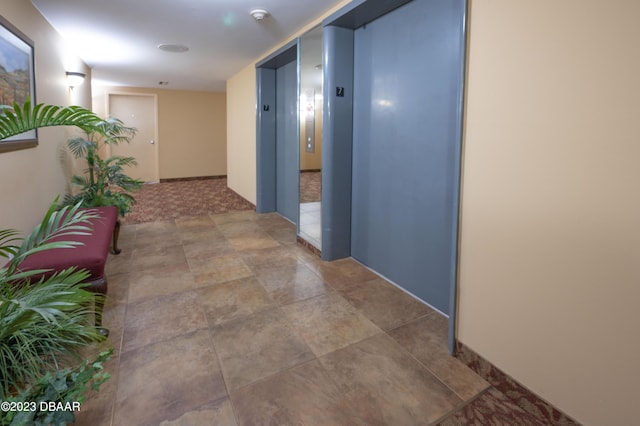 2828 N Atlantic Ave Unit 1205, Daytona Beach, FL 32118 - hallway with elevator