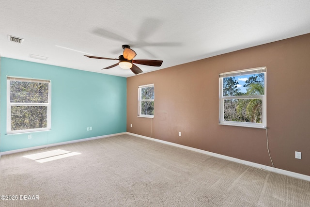 3531 Red Barn Ln, Ormond Beach, FL 32174 - spare room with carpet flooring and a ceiling fan