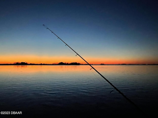 view of nature at dusk