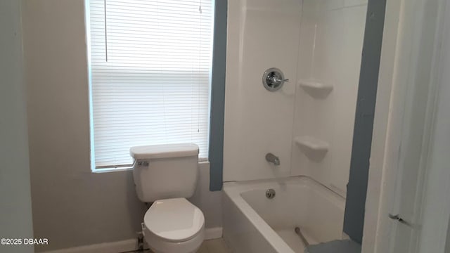 312 Frances Ter, Daytona Beach, FL 32118 - full bathroom with toilet and tub / shower combination