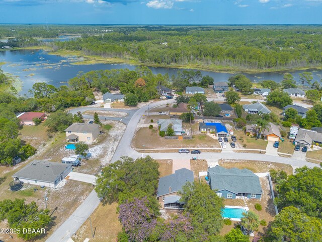198 Heather Lane Dr, Deltona, FL 32738 - aerial view of property and surrounding area with nearby suburban area