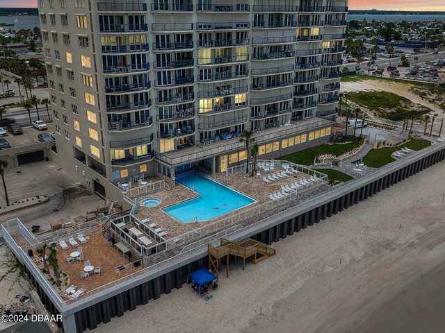 3425 S Atlantic Ave Unit 1105, Daytona Beach Shores, FL 32118 - view of apartment building / complex