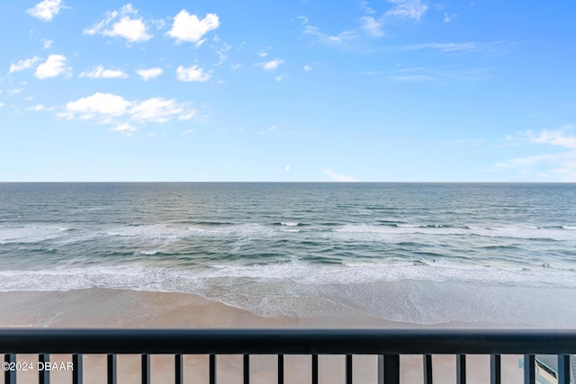 3425 S Atlantic Ave Unit 1105, Daytona Beach Shores, FL 32118 - water view with local beach