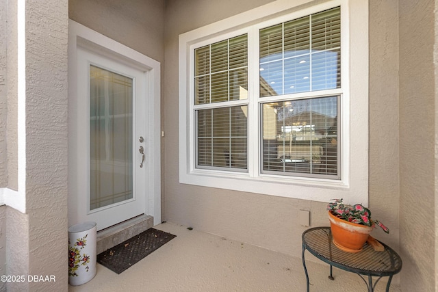 view of property entrance