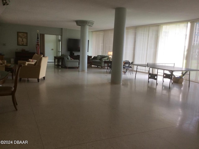 view of dining area