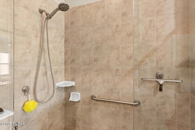 6341 Hanfield Dr, Port Orange, FL 32128 - room details featuring tiled shower